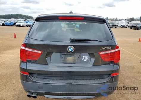 2013 BMW X3 xDrive28I z USA, uszkodzony, nr VIN 5UXWX9C59D0D07384